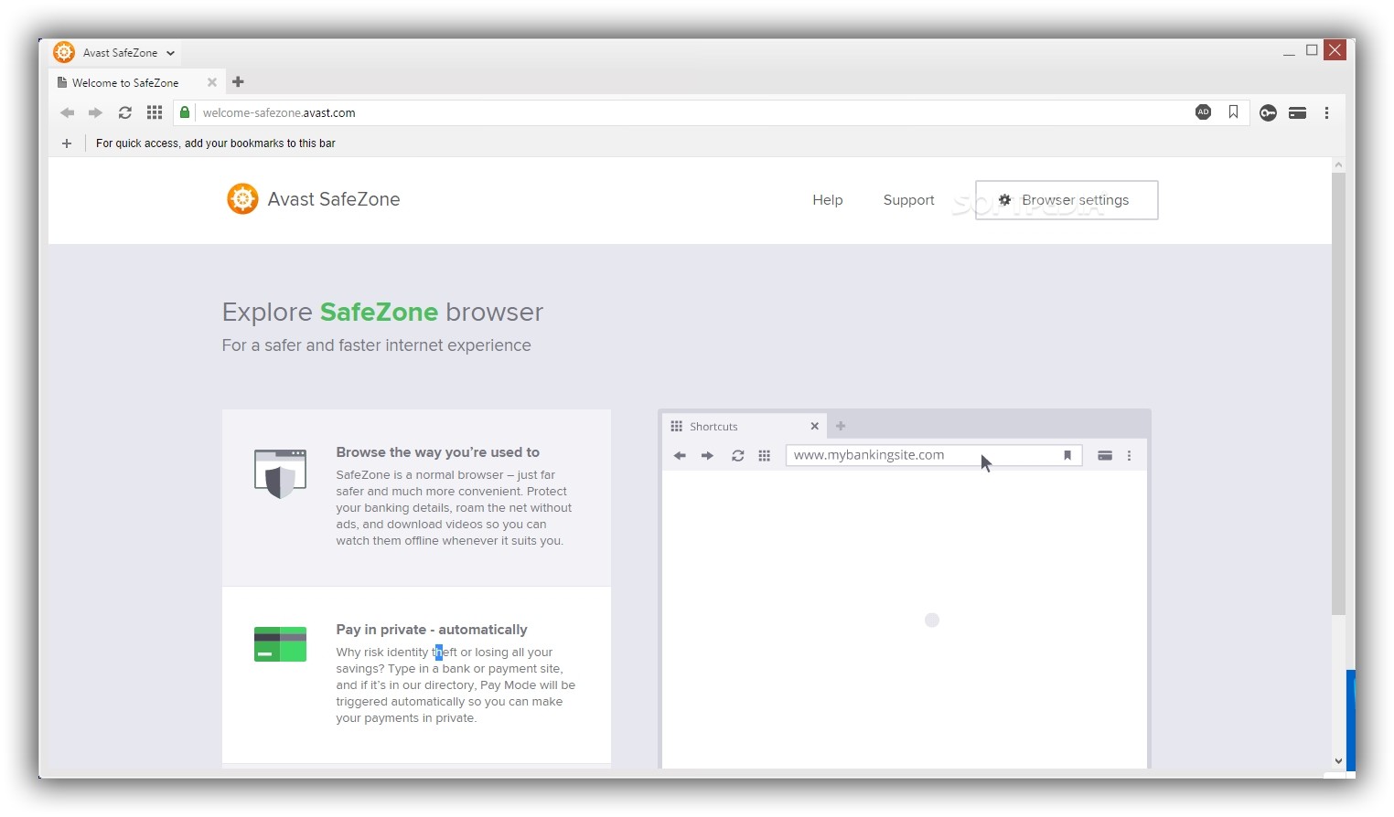 Avast safezone browser free download windows 7 free